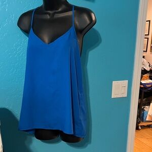 Abercrombie & Fitch Royal Blue V-Neck Spaghetti Strap Cami